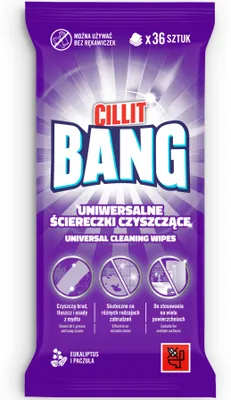 Produktbild von 019878 Cillit Bang Universal-Reinigungstücher 36 Stück.