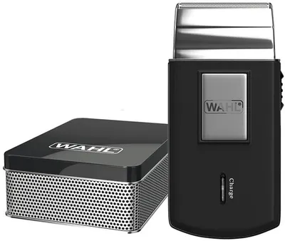 Produktbild von Wahl 03615-1016, Folienschaber, Schwarz, Silber, 1,7 cm, 0,4 mm, Wechselstrom/Batterie, 45 min