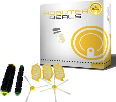 Produktbild von Zubehör Set für iRobot Roomba 500 Modelle (2x Seitenbürste, 3x Filter, 2x Hauptbürste)