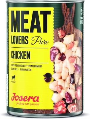 Produktbild von Josera | Hundefutter |  NassfutterMeat Lovers Pure Chicken 6 x 400 g
