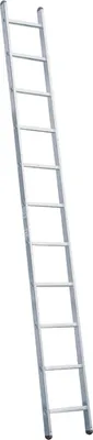 Produktbild von KRAUSE Anlegeleiter CORDA silber 11 Sprossen, H: 310,0 cm