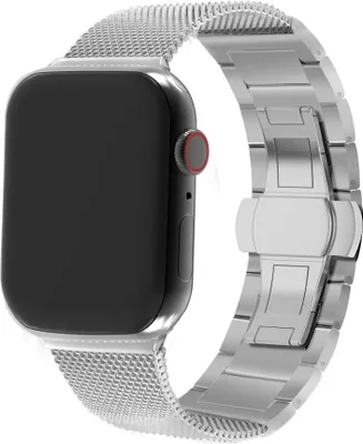 Produktbild von Strap-it Apple Watch Milanese Stahlarmband (Silber)