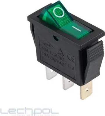 Produktbild von IRS-101-1B Schalterstecker grün PRK0007D LECHPOL