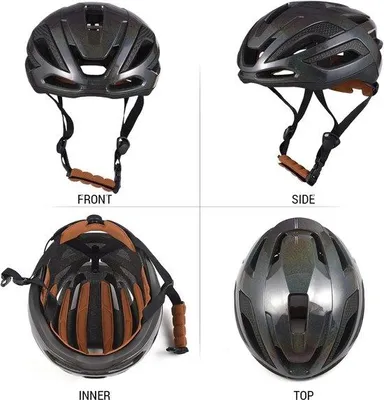 Zdjęcie produktu dla Kask rowerowy dla dorosłych - lekki i regulowany - potwierdzający bezpieczeństwo - idealny do jazdy na rowerze i do użytku codziennego