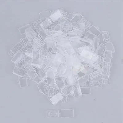 Productafbeelding van Kabelmarkeerset, 100 stuks - Nylon labels voor kabelmarkering - Transparante kabelbinders