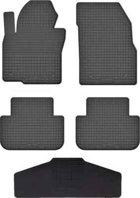 Produktbild von Gummi Fußmatten Set Für: Mazda Cx-5 Ii (2017-) Gummimatten Schwarz