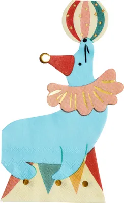 Produktbild von Foka Servietten, 11 x 17 cm, Mix (1 Packung / 12 Stk.)