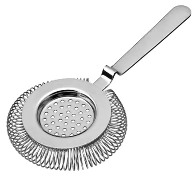 Cocktailseih Edelstahl für Mixbecher und Shaker, 20 cm