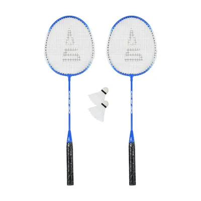 Obrázek produktu pro Badmintonový set SULOV®, 2x raketa, 2x míček, vak - tmavě modrý