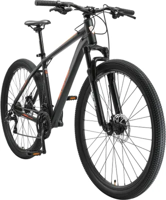 Produktbild von BIKESTAR Alu Mountainbike 29 Zoll | 21 Gang Hardtail Sport MTB 19 Zoll Rahmen Scheibenbremse Federgabel | Schwarz Orange