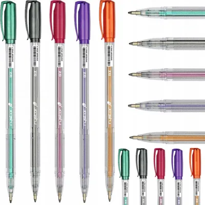 Produktbild von Rystor Fineliner Metallic Set 5 Farben mit Etui
