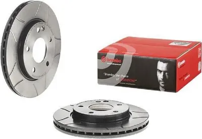 Produktbild von 2x BREMBO 09.7359.76 Bremsscheibe Vorderachse