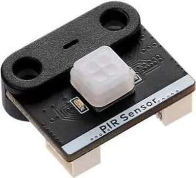Produktbild von Makeblock mBuild Bewegungssensor, PIR-Technologie, 3x5 m Erfassung, 80°/55°, 15 mA
