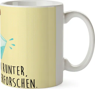 Produktbild von Mr. & Mrs. Panda Kindertasse Katze Wasserglas - Gelb Pastell - Geschenk, Wasser, Plastikbecher, Haferl, Cat, Trinklernbecher, Katzen, Pott, Henkelbecher, Neugierig, Cats
