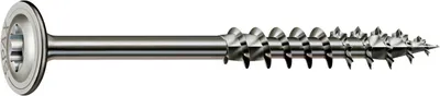 Produktbild von Spax Tellerkopfschrauben 8.0 x 160 mm TX 40 - 16 Stück Edelstahl
