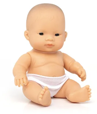 Obrázok produktu pre Miniland, bábika dieťaťa, ázijská dievčina, 21 cm - 31146