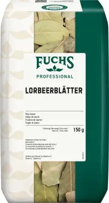 Image de Fuchs Professional Feuilles de laurier âpre épicé légèrement amer 150g