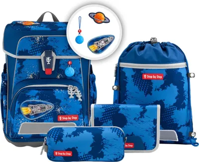 Produktbild von Step by Step Ranzen-Set CLOUD REFLECT, 5-teilig