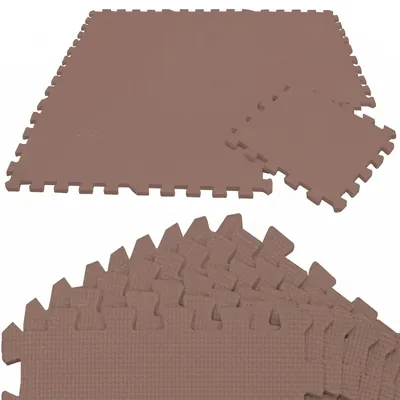 Produktbild von 9 Teile Baby Kinder Puzzlematte ab Null - 30x30 Puzzle Spielmatte Krabbelmatte