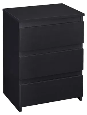 Produktbild von Yaheetech Nachttisch Holz Nachtschrank Boxspringbett Nachtkommode mit 3 Schublad