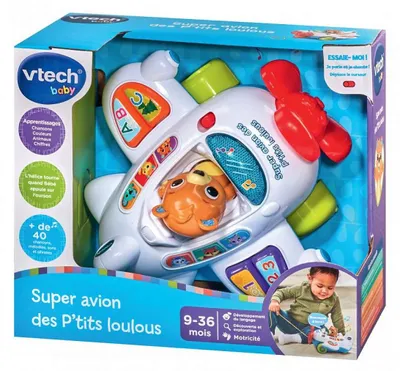 Image de Vtech Super avion des p'tits loulous