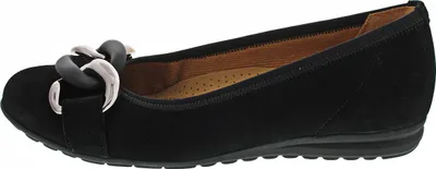 Produktbild von Gabor Damen Ballerinas 42.625.47 Farbe: Schwarz Größe: 37