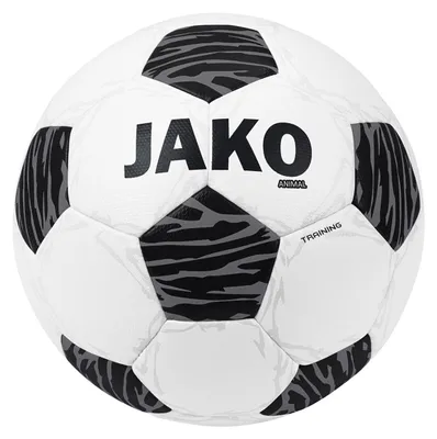 Produktbild von JAKO Trainingsball Animal 5 weiß/schwarz/steingrau