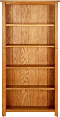 Immagine prodotto di Libreria 5 scomparti 70x22x140 cm in rovere massiccio