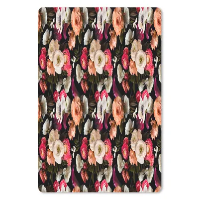 Produktbild von MuchoWow® Mauspad Mousepad Blumen - Farbe - Muster 18x27 cm - Mousepads - Maus Mat - Pad - Mausunterlage