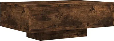 Produktbild von "Winterschlussverkauf "Couchtisch - CLORIS - Wohnzimmertisch - Robust und langlebig - mit LED-Leuchten Räuchereiche 85x55x31 cm - NeuMöbel7023912
