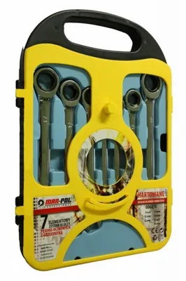 Produktbild von Ratschenschlüssel 7 Stück 8 - 19mm 00598