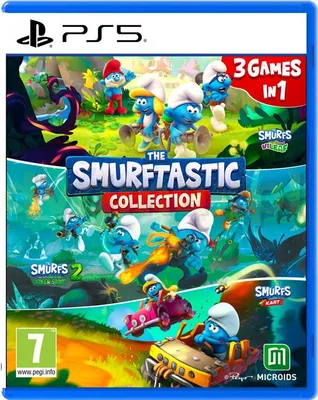 Obrázek produktu pro Microids The Smurfs – Mission Vileaf Smurftastic Edition PS5, PlayStation 5, Režim multiplayer, E (bez omezení)