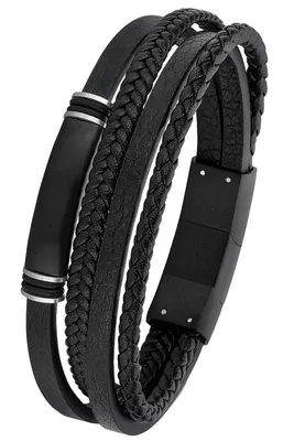 Obrázek produktu pro Bracelet en cuir multi-rangs - s.Oliver Jewelry modèle: 2026001