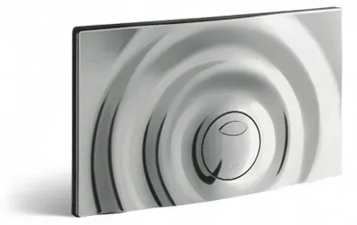 Obrázek produktu pro Ovládací deska z ABS pro zapuštěnou splachovací nádržku Surf G – chrom