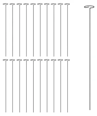 Produktbild von Dunggabel aus Esche 4 Zinken 135 cm