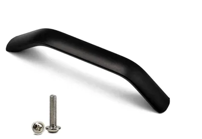 Produktbild von 10 Stück Küchengriffe Schwarz mit Lochabstand 96mm