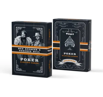 Zdjęcie produktu dla Bud Spencer i Terence Hill – karty do pokera w stylu westernowym