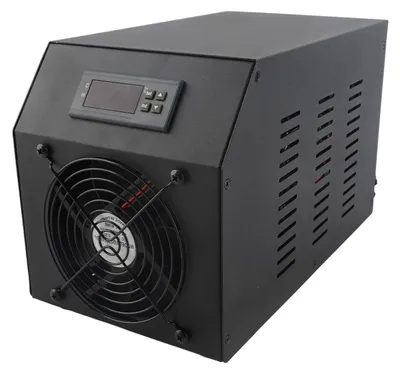 Image de Système de refroidissement de réservoir d'eau - Refroidisseur de réservoir d'eau - Refroidisseur d'aquarium - Chiller d'aquarium - Refroidisseur à eau - 1/4 CV