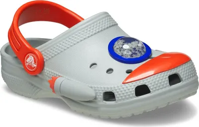 Produktbild von Crocs Classic Rocket Ship Holzschuhe Grau EU 25-26 Mädchen Grau EU 25-26