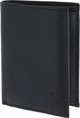 Produktbild von oxmox Leder Geldbörse Leather RFID Protect Kombibörse Ox 2.0 Embossed Black schwarz