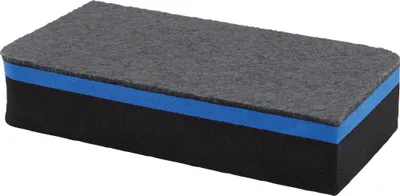 Image de magnetoplan 12289 magnetoplan Effaceur de tableau PRO+, magnétique, noir/bleu