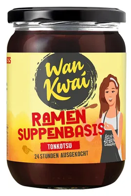 Immagine prodotto di Wan Kwai Ramen base zuppa Tonkotsu per un brodo forte 500ml
