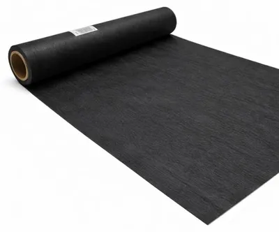Zdjęcie produktu dla (r) Papier krepowy na rolce czarny 500 cm