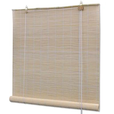 Zdjęcie produktu dla vidaXL Bambusrollo 150x160 cm Natur