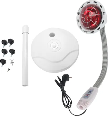 Obrázek produktu pro 275 W infračervená lampa pro světelnou terapii, bolesti svalů, úleva od chladu, nastavitelná teplota
