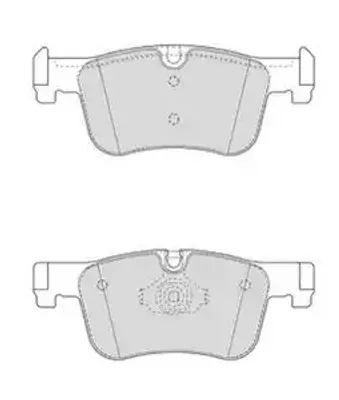 Produktbild von JURID 573419J Bremsbeläge Satz Vorne für BMW 1 Schrägheck (F20) 3 Touring (F31) 3 Touring (G21) 3 Limousine (F30, F80) 4 Gran Coupe (F36)