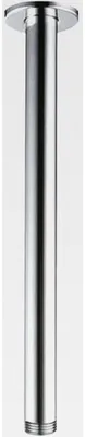 Produktbild von Brausearm Duschkopfarm Deckenanschluss Rund Chrom 1/2" 30 cm
