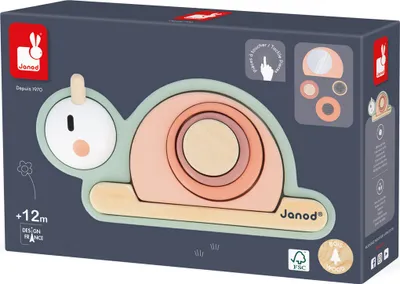 Obrázok produktu pre Janod Sweet Cocoon - zmyslový slimák