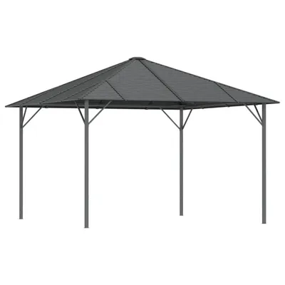 Produktbild von vidaXL Pavillon mit Dach 3x3 m Anthrazit