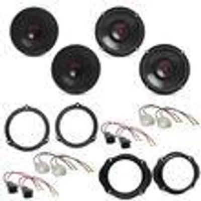 Produktbild von JBL Stage3 627 Lautsprecher Einbauset für Ford Focus 2 C-Max Kuga vorne hinten